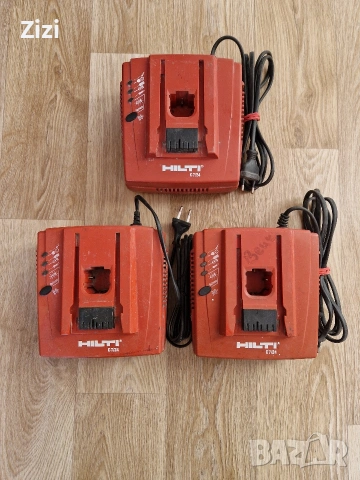 зарядно HILTI , 3 броя
