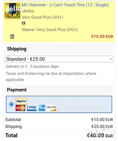 MC Hammer – U Can't Touch This Maxi Single 12 Издание 🇬🇧 UK 1990г Състояние на винила:звука е VG+ , снимка 3 - Грамофонни плочи - 52835625