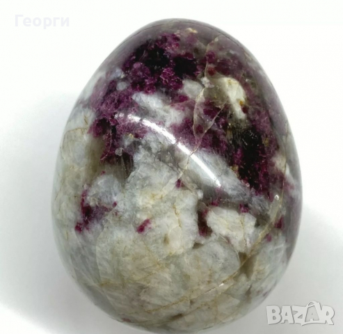 Естествено Рубелит Турмалиново яйце 655 карата, снимка 8 - Колекции - 36466848