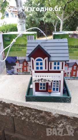 Декоративни рисувани къщички за птици ( хранилки ) - Living Garden - ръчно рисувана