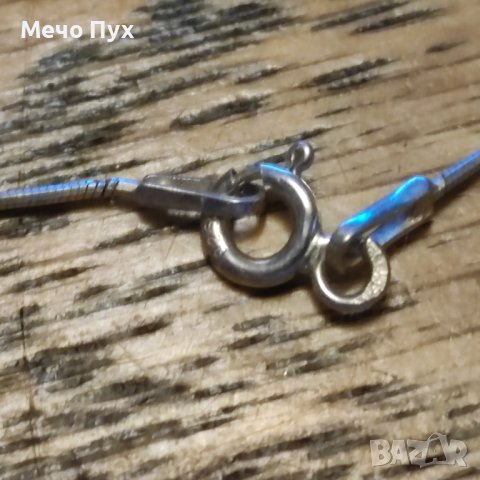 Сребърно колие с висулка (161), снимка 5 - Колиета, медальони, синджири - 41473706