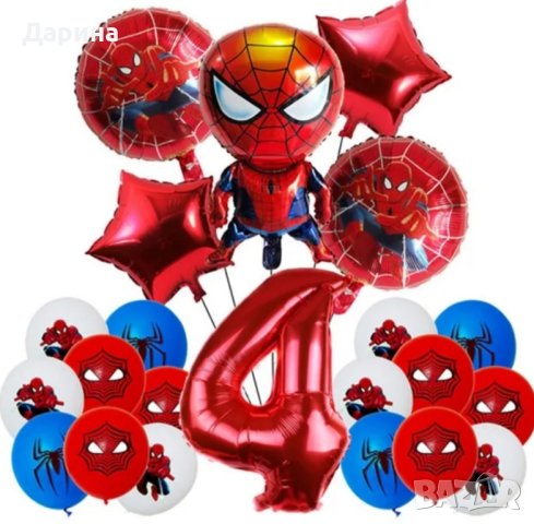 Парти сет балони Спайдърмен , снимка 4 - Други - 40317474