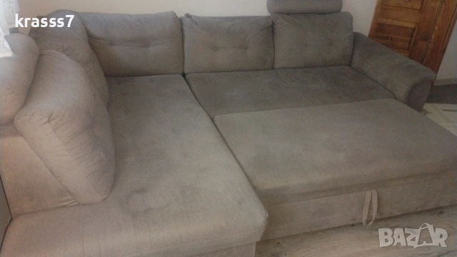 Ъглов диван 
