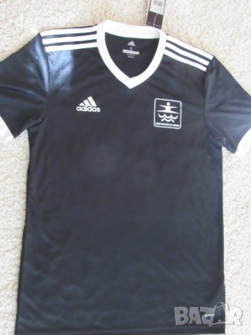 Оригинална тениска Adidas черен цвят размер S, снимка 2 - Тениски - 51234709