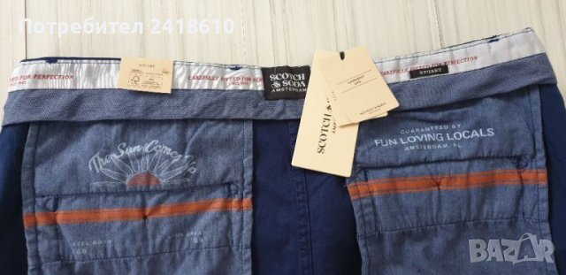 Scotch & Soda Stuart Pima Cotton  Short  Mens Size 33 НОВО! ОРИГИНАЛ! Мъжки Къси Дънкови Панталони!, снимка 5 - Къси панталони - 41435416