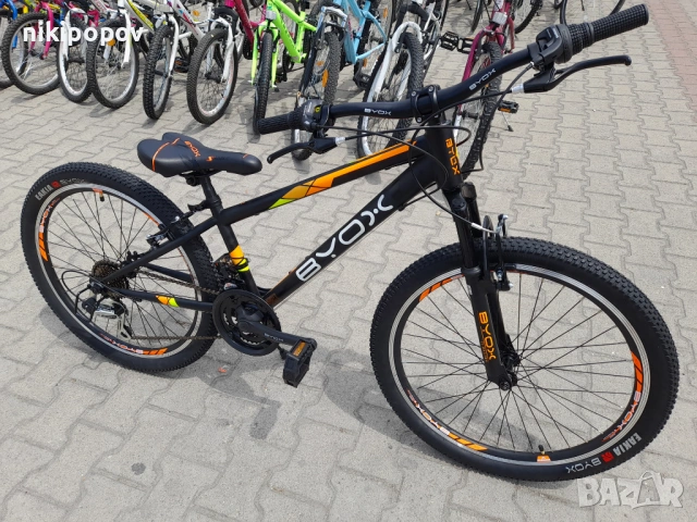 BYOX Велосипед 24" MASTER черен, снимка 5 - Велосипеди - 53848629