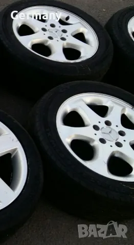 джанти за мерцедес  5x112 16 цола  mercedes w210, снимка 7 - Гуми и джанти - 48654132