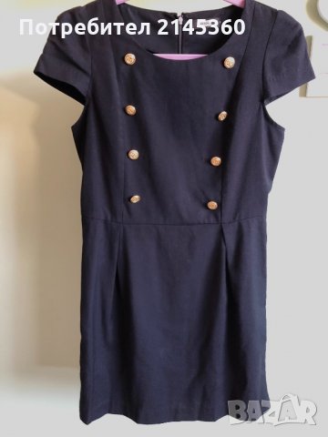 Стилна черна рокличка, снимка 2 - Рокли - 33820734