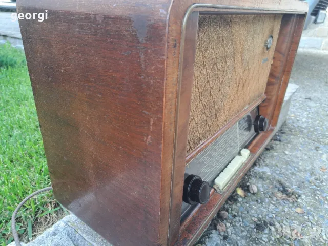 лампово радио Nord Mende Bremen, снимка 11 - Радиокасетофони, транзистори - 50234696