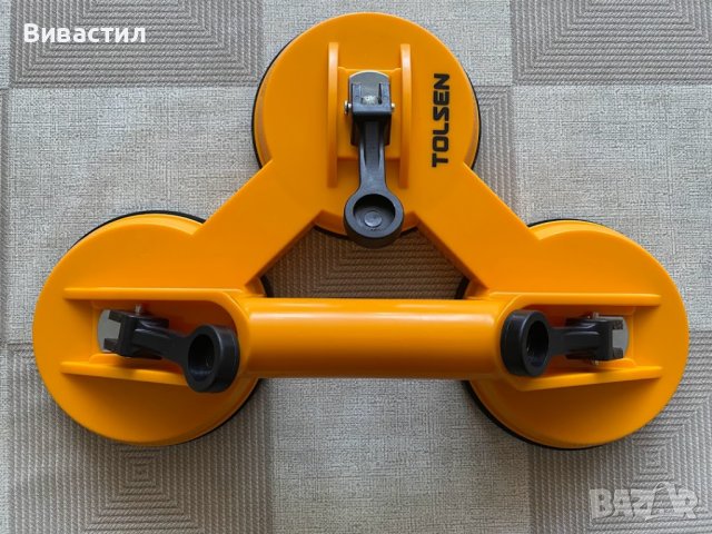 Тройни вакуум лапи за монтаж на стъкла VERIBOR и JOBO Made in Germany, снимка 9 - Други инструменти - 35555210