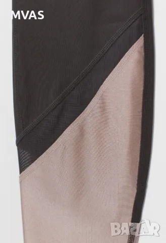 -55% Оформящ дълъг спортен клин на H&M S размер тъмносив розова пудра, снимка 2 - Клинове - 47387113