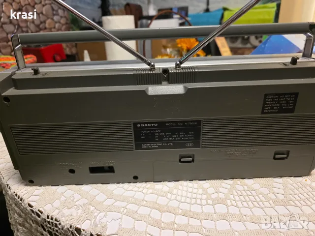 SANYO 7900K РАДИО КАСЕТОФОН, снимка 4 - Радиокасетофони, транзистори - 56231841