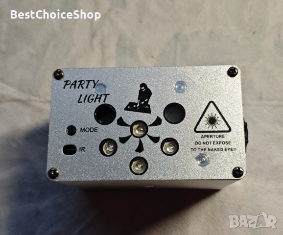 DJ диско светлина USB парти сценични светлини, 120 LED модела, активирани от звук - UV, дистанционно, снимка 7 - Друга електроника - 53664108