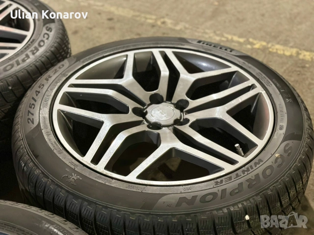 Range Rover 20 цола джанти с гуми Pirelli 275/45 R20, снимка 7 - Гуми и джанти - 53837486
