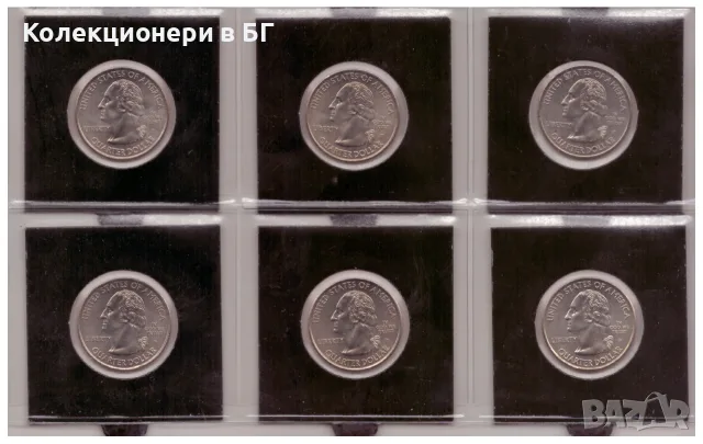 КОМПЛЕКТ 25 ЦЕНТА САЩ 2009 ГОДИНА /виж описанието/, снимка 3 - Нумизматика и бонистика - 55777742