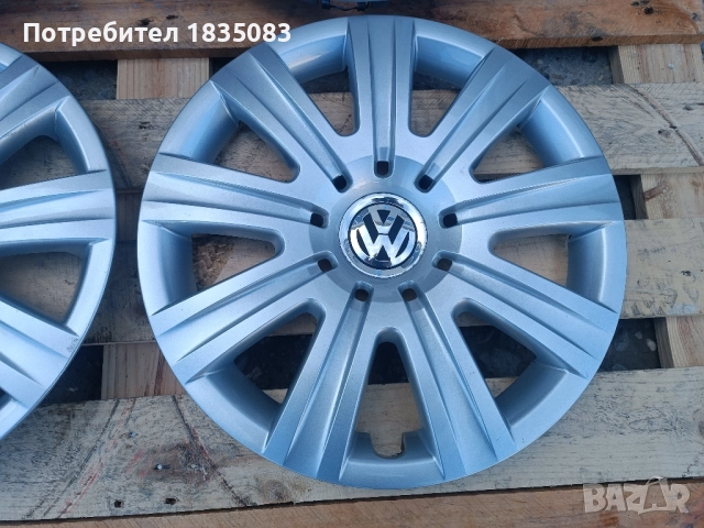 Оригинални тасове VW 16 цола, снимка 4 - Аксесоари и консумативи - 52485725