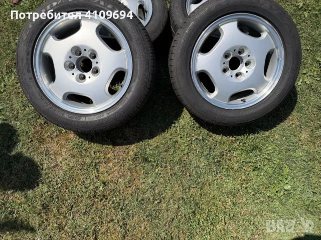 Гуми с джанти 16” Mercedes-Benz E-класа, снимка 2 - Гуми и джанти - 55749390
