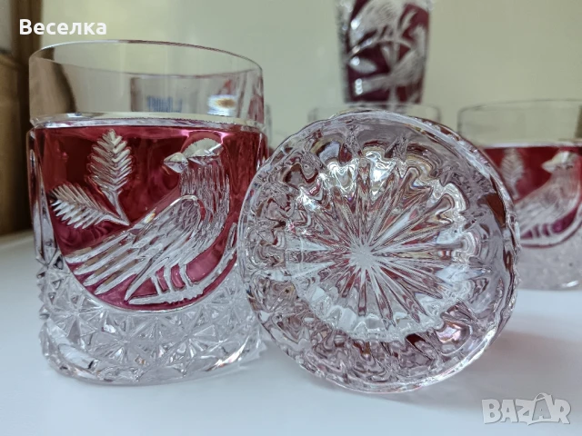 Пълен сервиз за уиски, оловен кристал , снимка 2 - Сервизи - 51223756