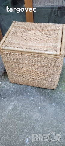 Голям стар плетен кош