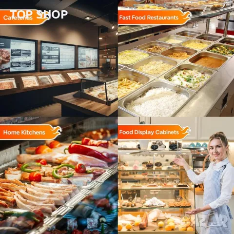 BrightArk 4 x 300W халогенна крушка за нагревателна лампа, 118MM R7S, снимка 7 - Съдове за готвене - 49546437