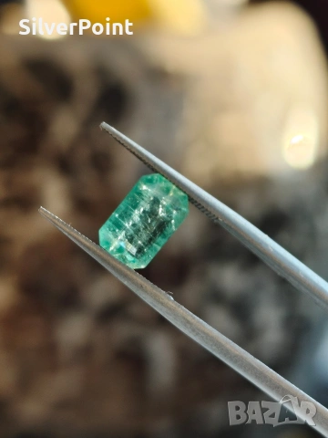 Изумруд Замбия с швейцарски сертификат , снимка 4 - Други - 53626749