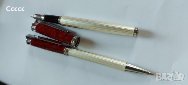 F.Bartholdi 1907 ITALI  комплект  химикалка  и  писалка , снимка 2 - Колекции - 34026617