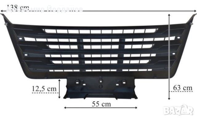 Решетки за MAN TGX, снимка 6 - Части - 44303044
