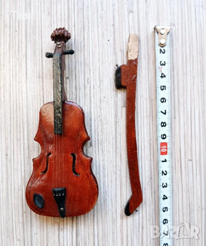 Малка декоративна цигулка , снимка 5 - Декорация за дома - 51242229