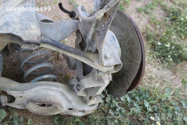 Заден мост Мазда 3 2008 2.3i 158hp Mazda 3 седан главини пружини всичко , снимка 12 - Части - 50661645