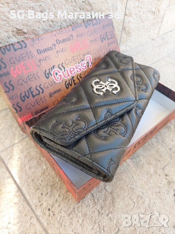 Guess дамско портмоне дамски портфейл код 200, снимка 3 - Портфейли, портмонета - 52717477