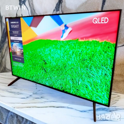 Телевизор - Samsung 50 ИНЧА - QLED - SMART TV - 4K ! , снимка 4 - Телевизори - 53719592