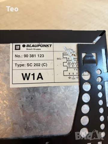 Оригинален радиокасетофон за Opel – Blaupunkt SC 202, снимка 3 - Радиокасетофони, транзистори - 55774513