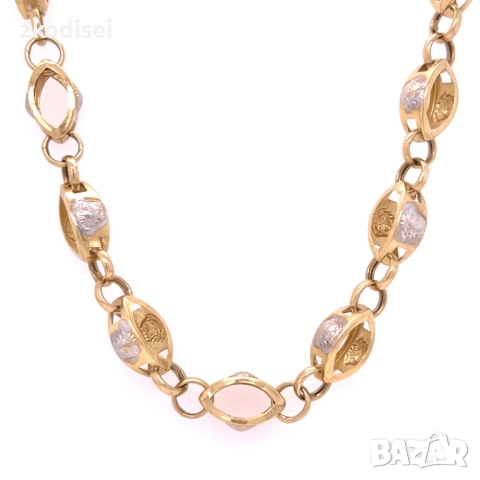 Златен синджир 13,16гр. 60,0см. 14кр. проба:585 модел:33223-2, снимка 2 - Колиета, медальони, синджири - 51729794