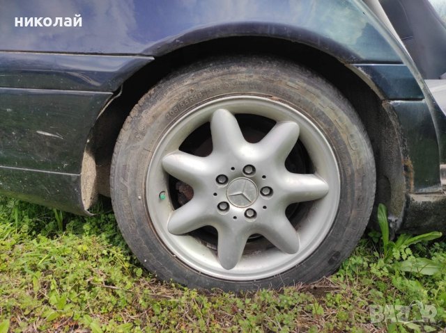 лети джанти с гуми 5х112 за мерцедес, снимка 5 - Гуми и джанти - 41806603