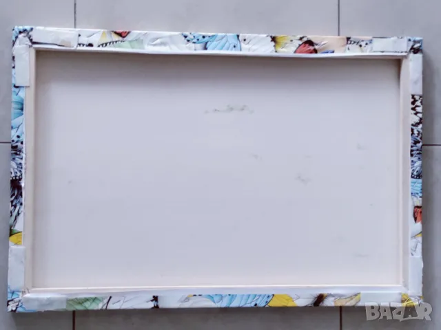 Красива, пъстра картина с пеперуди, снимка 3 - Картини - 50408217