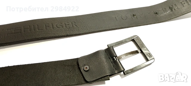 Кожен колан TOMMY HILFIGER Естествена кожа оригинал, снимка 7 - Колани - 53436455