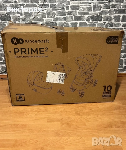Детска количка Kinderkraft Prime 2, 3-в-1