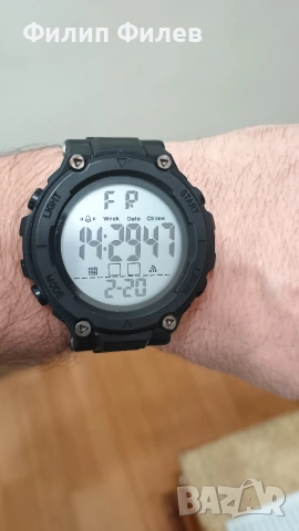 Мъжки електронен часовник , снимка 6 - Мъжки - 53595409