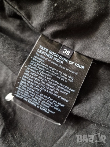 Страхотно дамско кожено яке MDK размер 38 , естествена кожа,, снимка 5 - Якета - 52475395