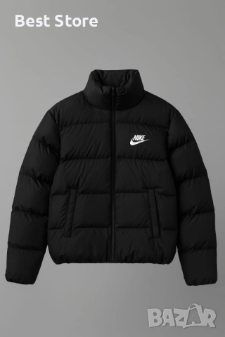 Nike Черно Зимно Дамско Яке Найк 