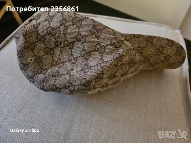 Шапка Guchi с козирка , снимка 2 - Шапки, шалове и ръкавици - 49921078