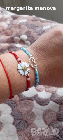 Ръчно изработени гривни , снимка 9 - Гривни - 52470721