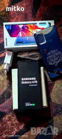 SAMSUNG GALAXY A70-Перфектно състояние.Пълен комплект, снимка 9 - Samsung - 56184013