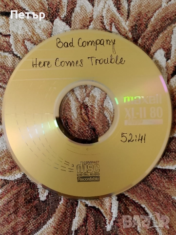 Продавам CD на Bad Company-Here Comes Trouble