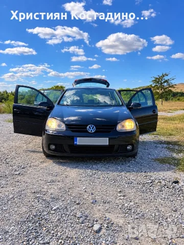 Продавам VW Golf 5 1.9 TDI, 105 к.с., 2006 г., GOAL изпълнение, 6-степенна ръчна кутия.