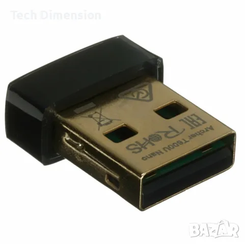 Wifi usb адаптер Tp-link Archer T600U Nano AC 2.4/5Ghz, снимка 2 - Мрежови адаптери - 55969803