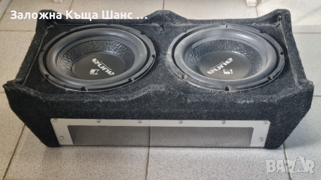 Auna двоен субуфер с 2x 10-инчови  , снимка 3 - Ресийвъри, усилватели, смесителни пултове - 53094244