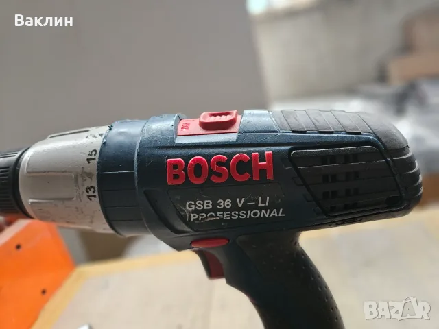 Акумулаторен винтоверт Bosch GSR 36 V-LI, снимка 3 - Винтоверти - 56245977