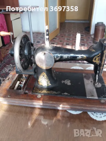 Старинна шевна машина , снимка 2 - Шевни машини - 48800812