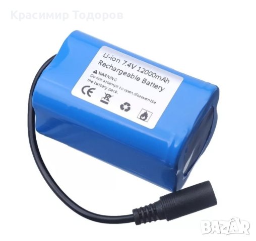 Батерия за лодка за захранка 7,4v., снимка 2 - Въдици - 41889339